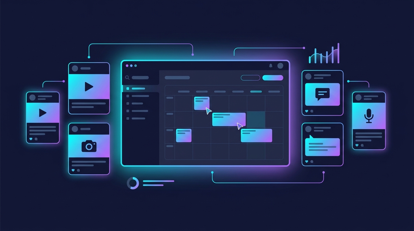 10 Best Hootsuite Alternatives in 2026 (Free & Paid) — illustration